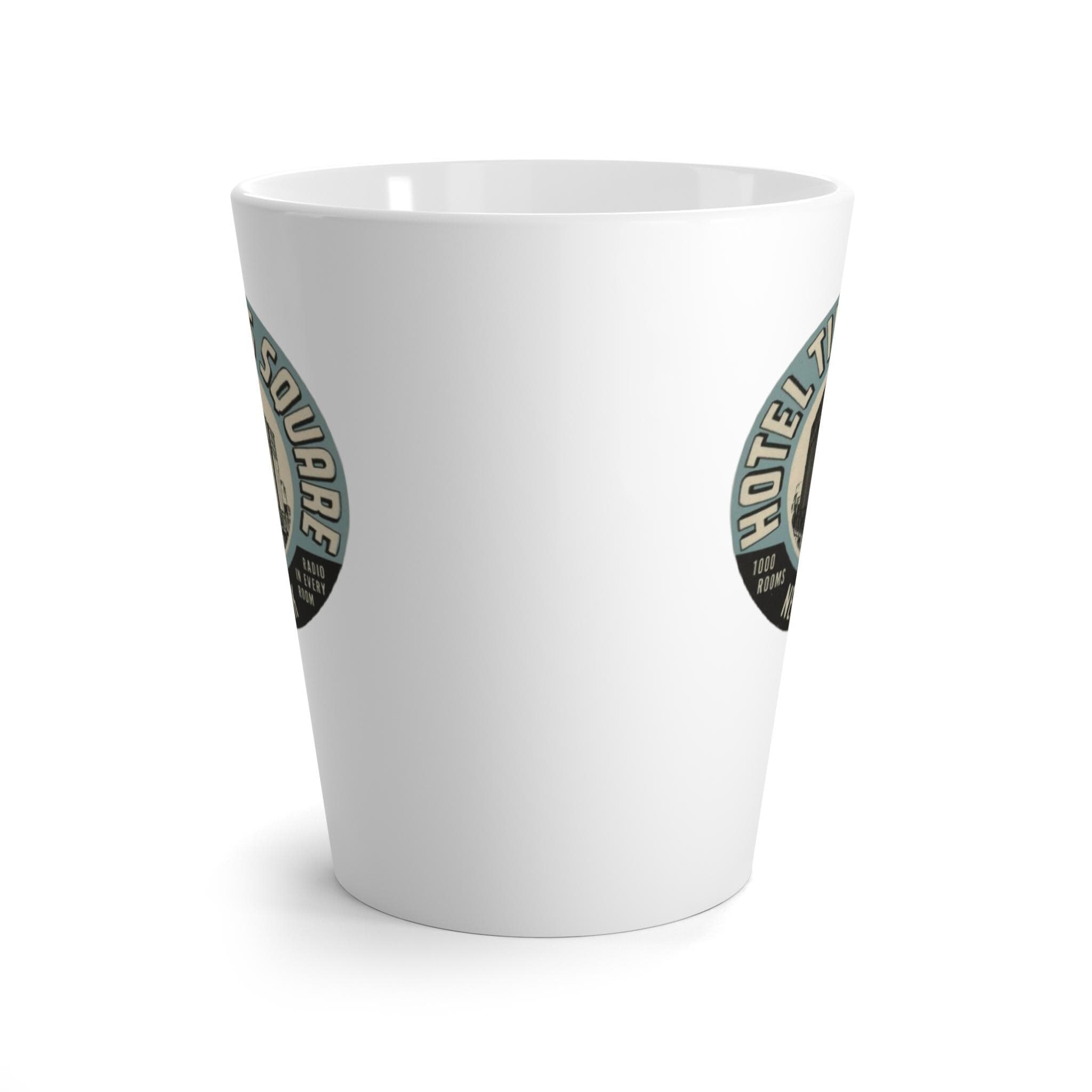 Vintage Hotel Times Square Latte Mug – NYC Travel Souvenir