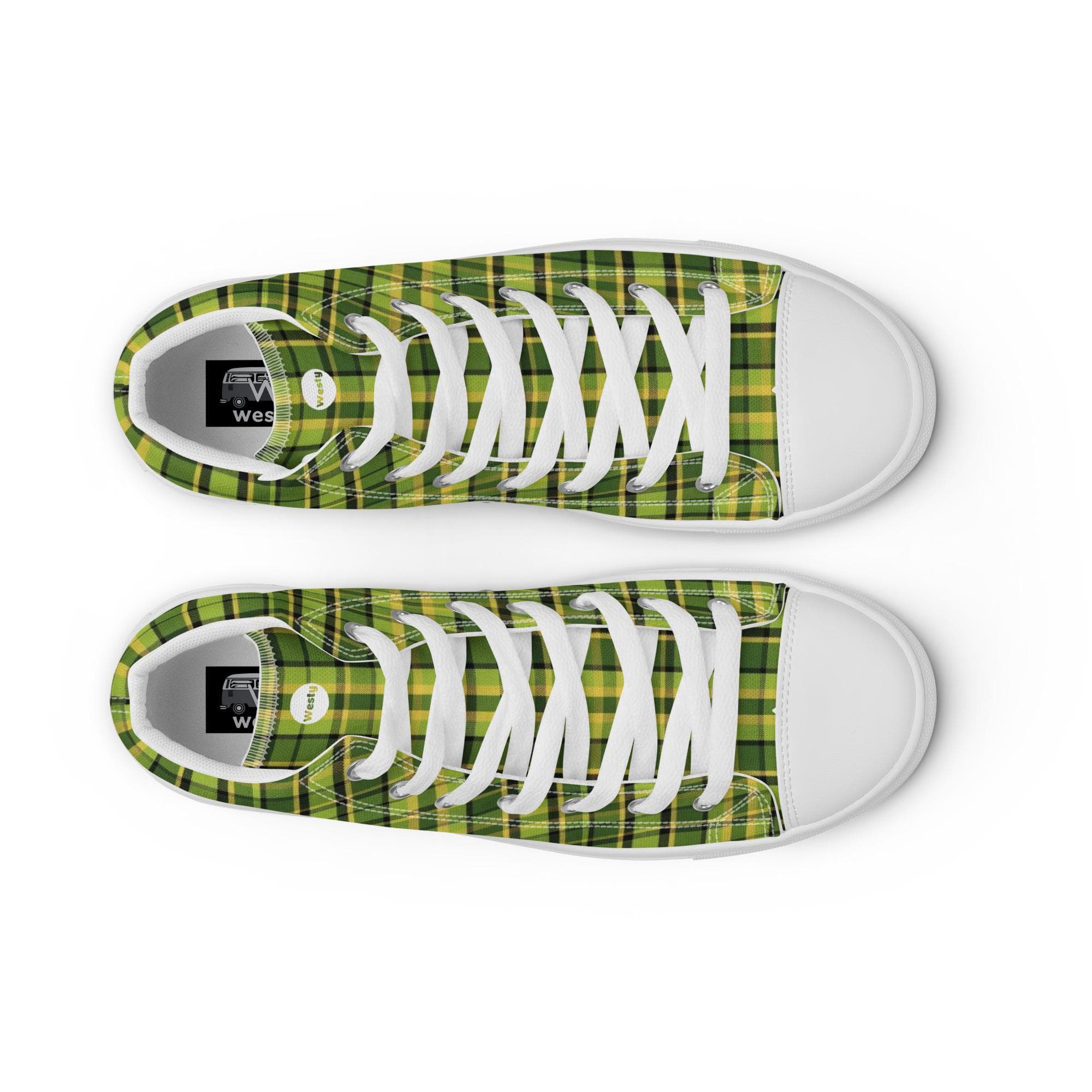 WestFalia Westy Men’s high top canvas shoes