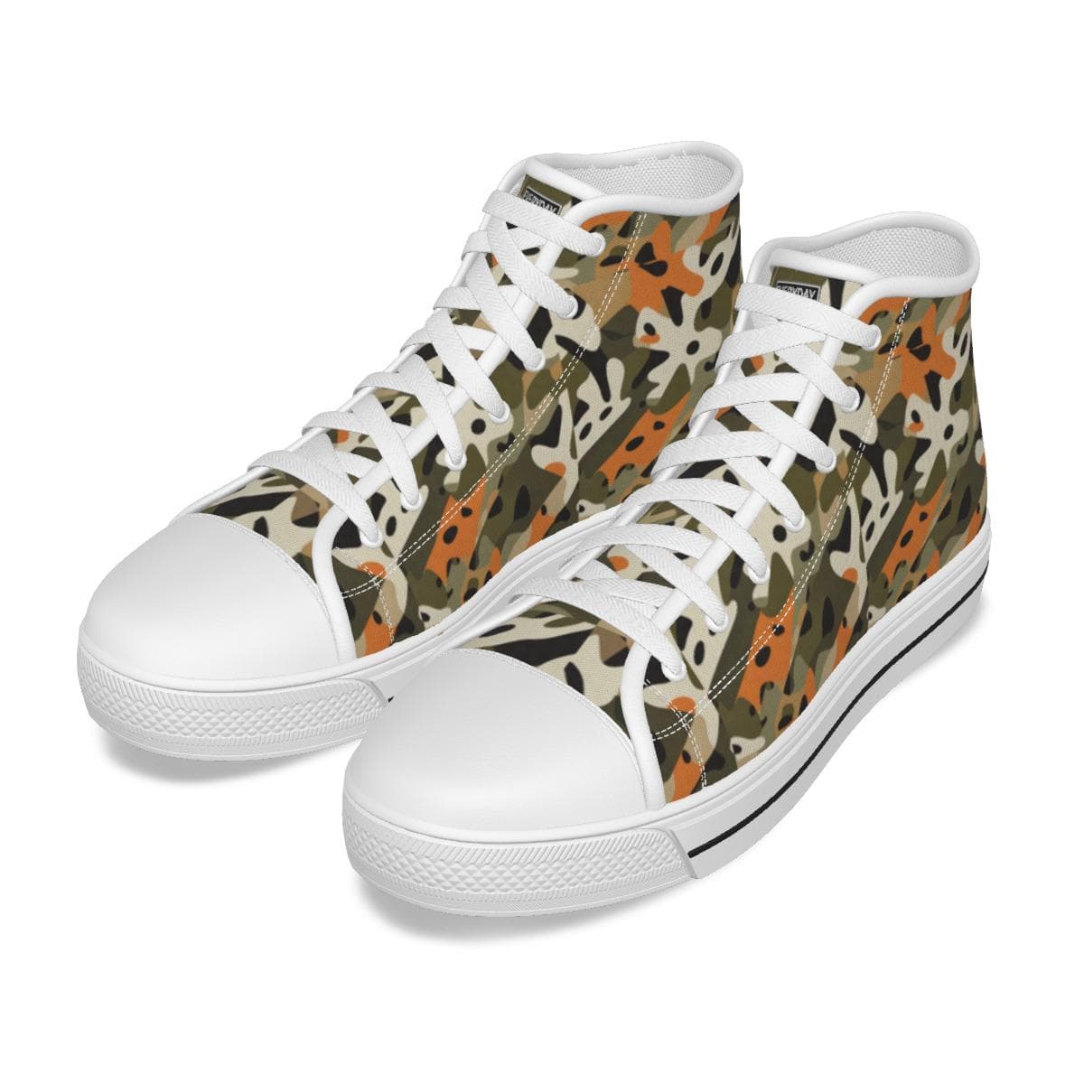 Women's Urban Camo High-Top Sneakers | Women's Comfort & Style