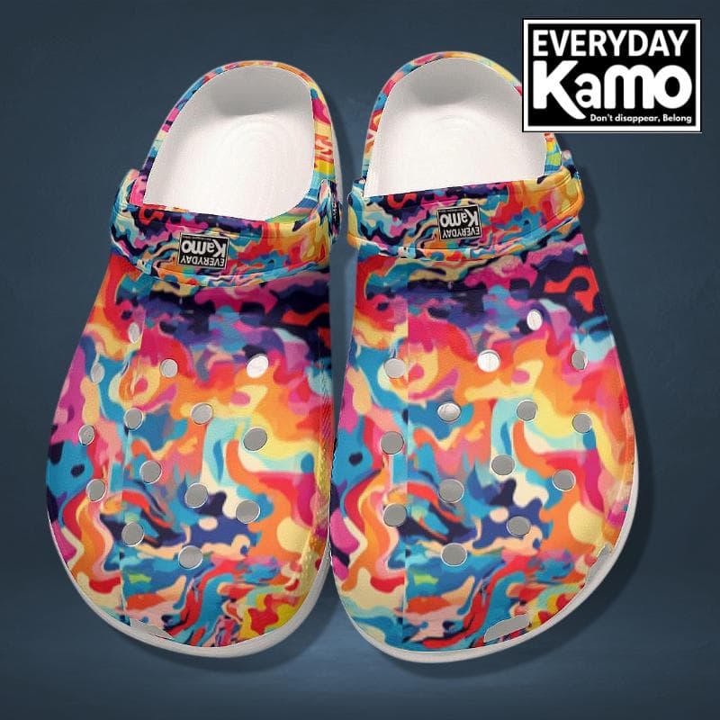 Everyday Kamo Convertible Camo Slides - Sandals & Flip Flops | Lightweight EVA Comfort