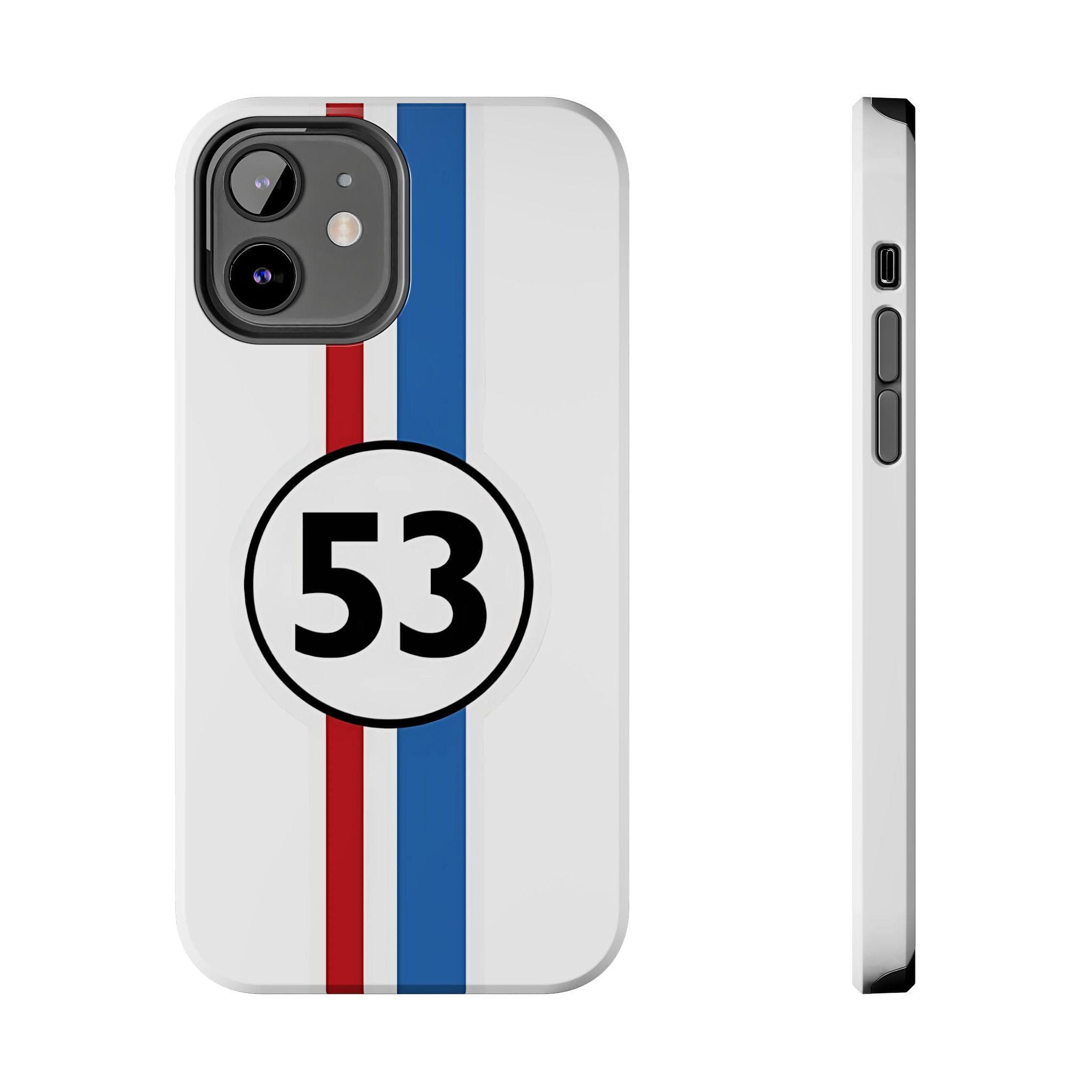 Herbie 53 VW Bug Inspired Tough Phone Case - iPhone Samsung Protective Cover