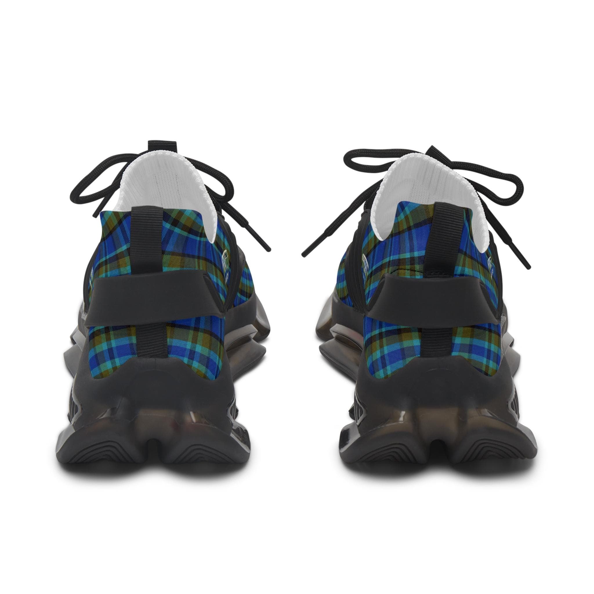 Westy Plaid Sneakers - Westfalia Camper Van Road Trip Shoes