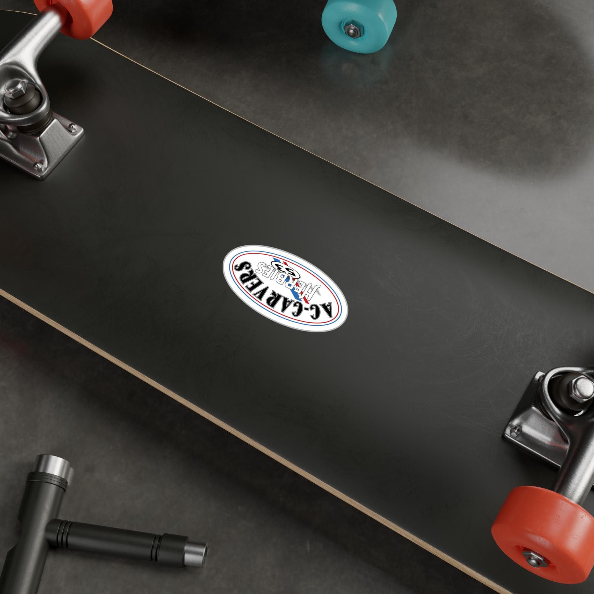 AC Carvers Shoes Logo Sticker - Laptop, Water Bottle Vinyl Decal