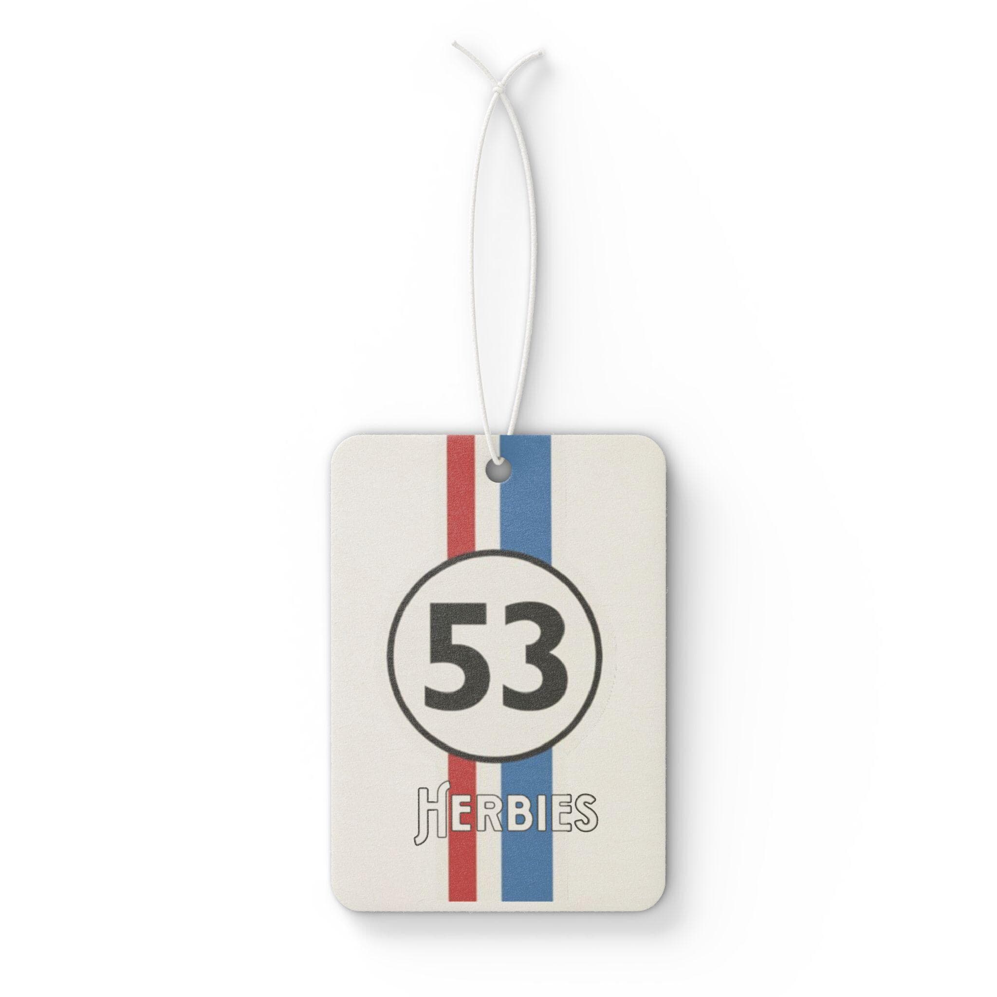 Herbie the Love Bug Car Air Freshener – VW Beetle, Auto Decor