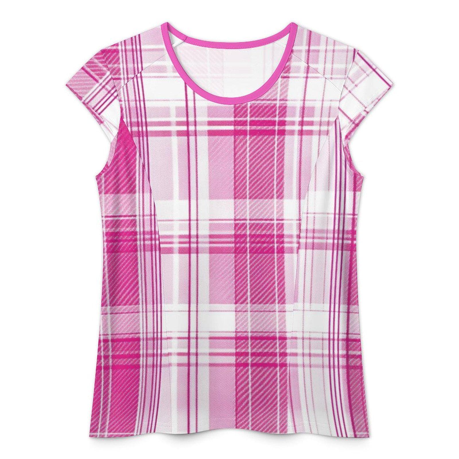 Women's Ice Silk Half-Sleeve T-Shirt UV Protection 50+ All-Over Print