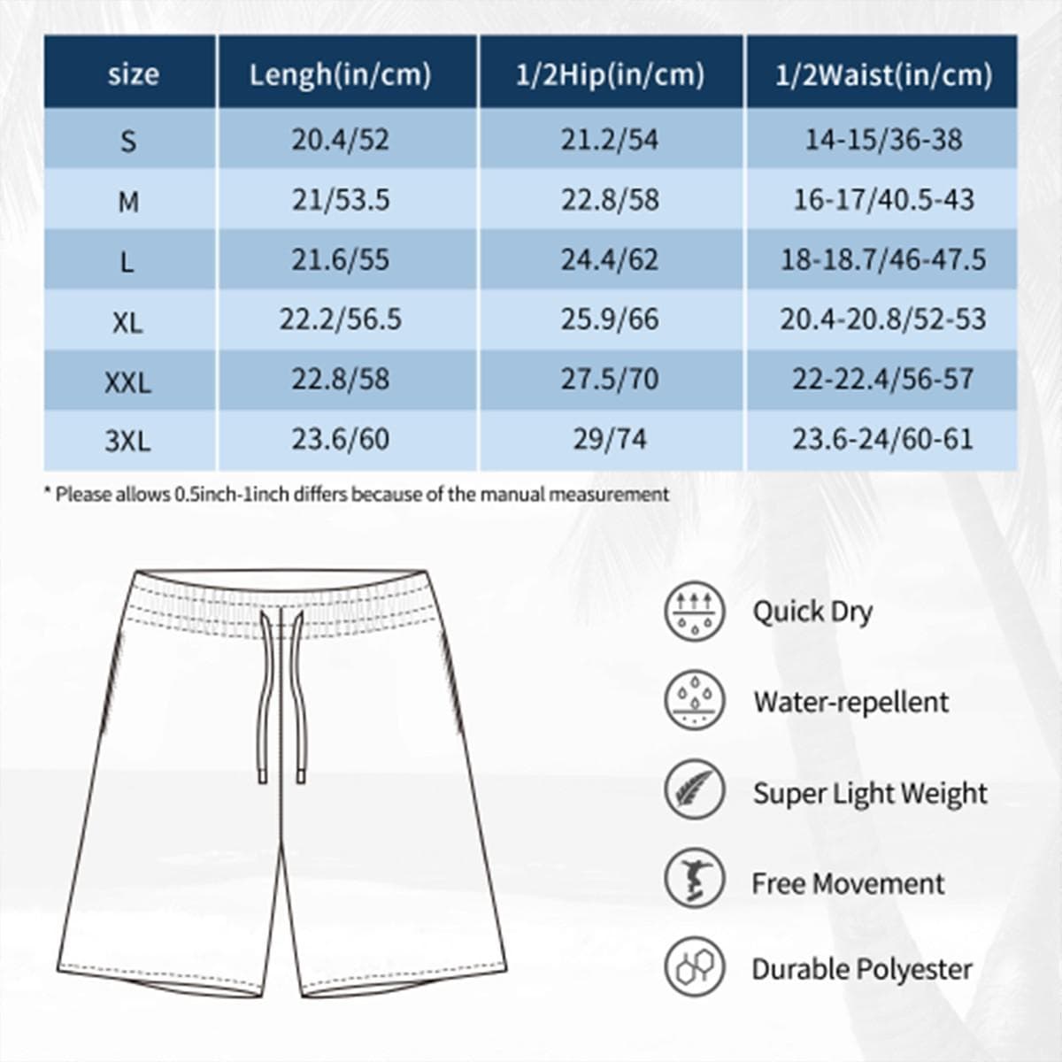 Nautical Rope Print Swim Trunks | Teal Coastal Boardshorts