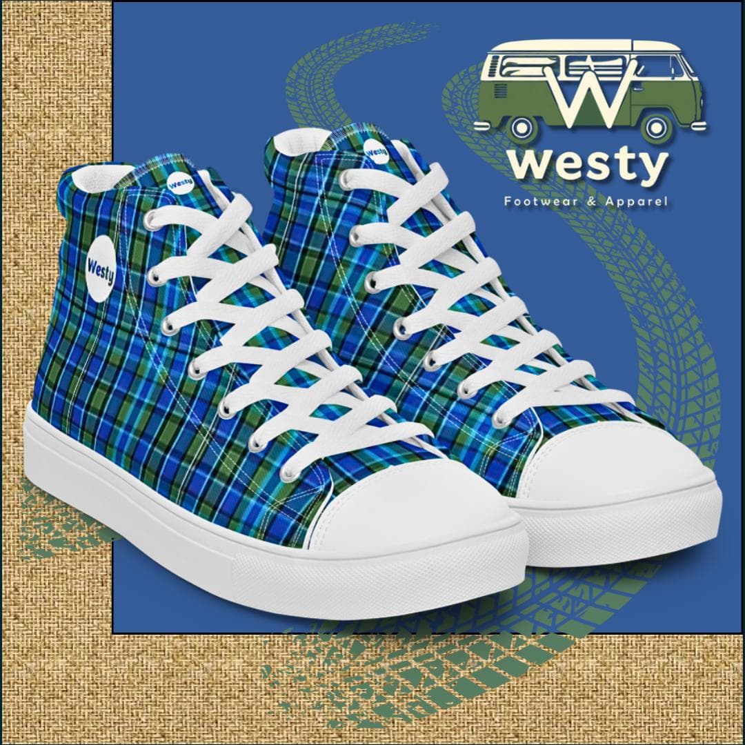 WestFalia Westy Men’s high top canvas shoes