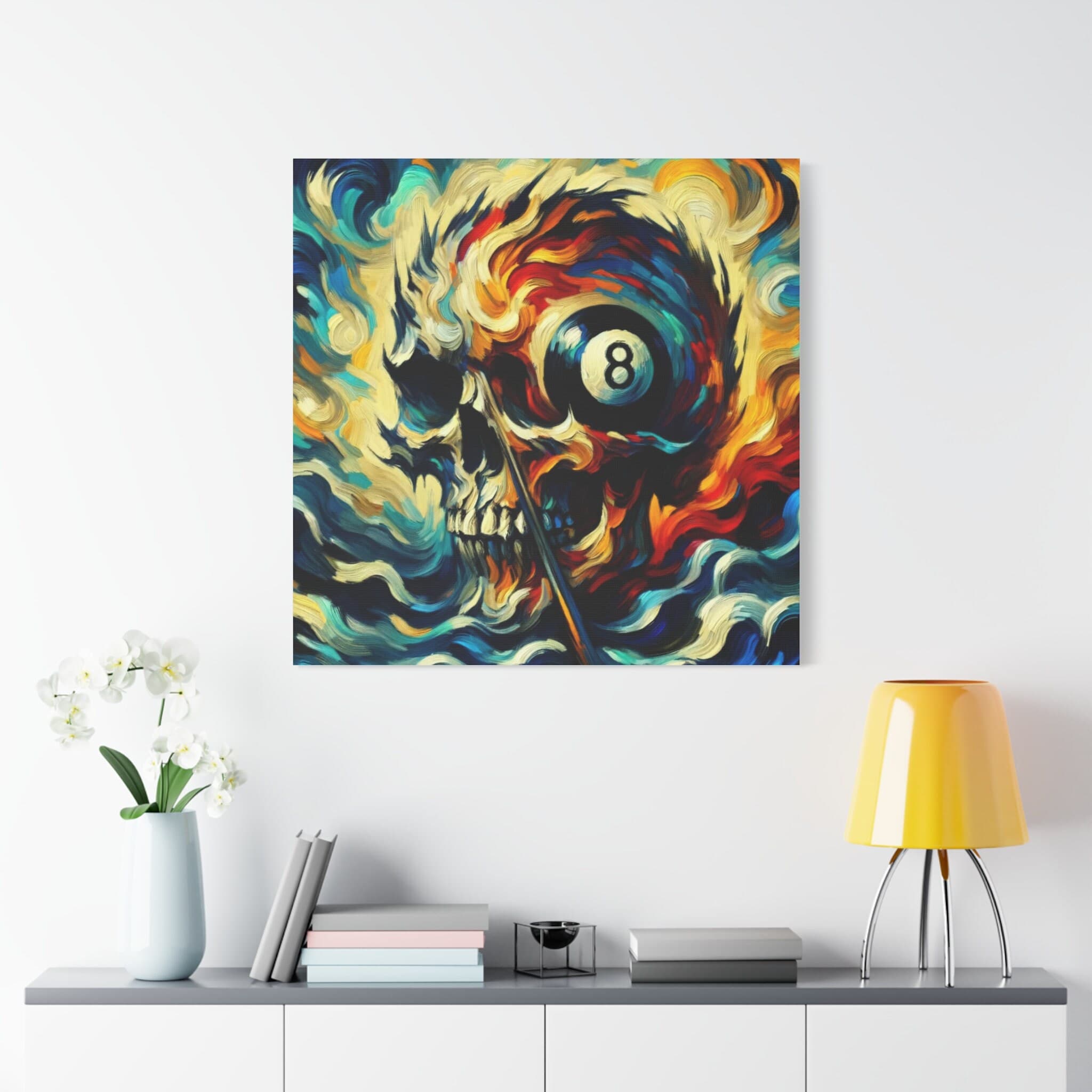 Custom Matte Canvas Print 1.25" Stretched Pine Frame - 29 Sizes