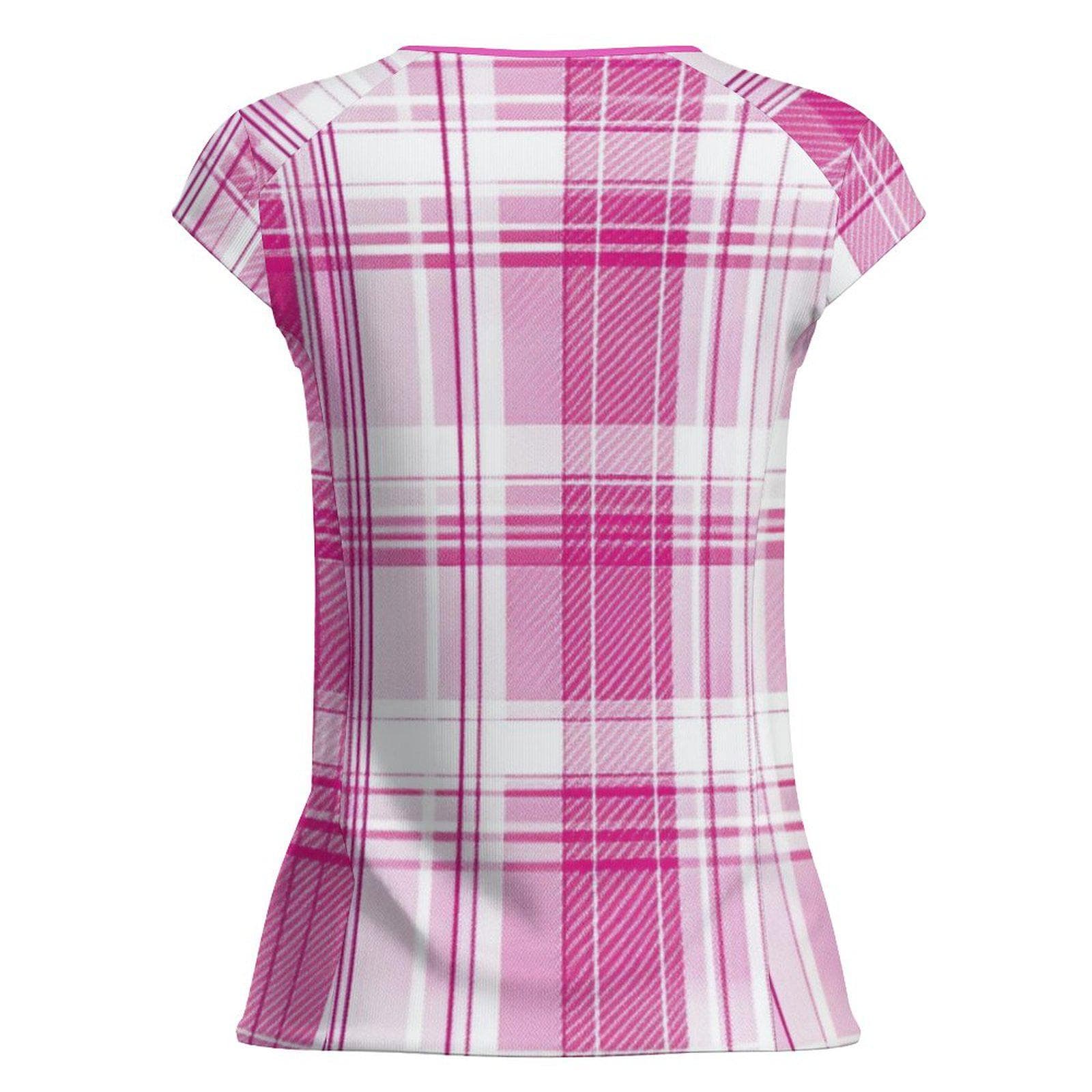 Women's Ice Silk Half-Sleeve T-Shirt UV Protection 50+ All-Over Print