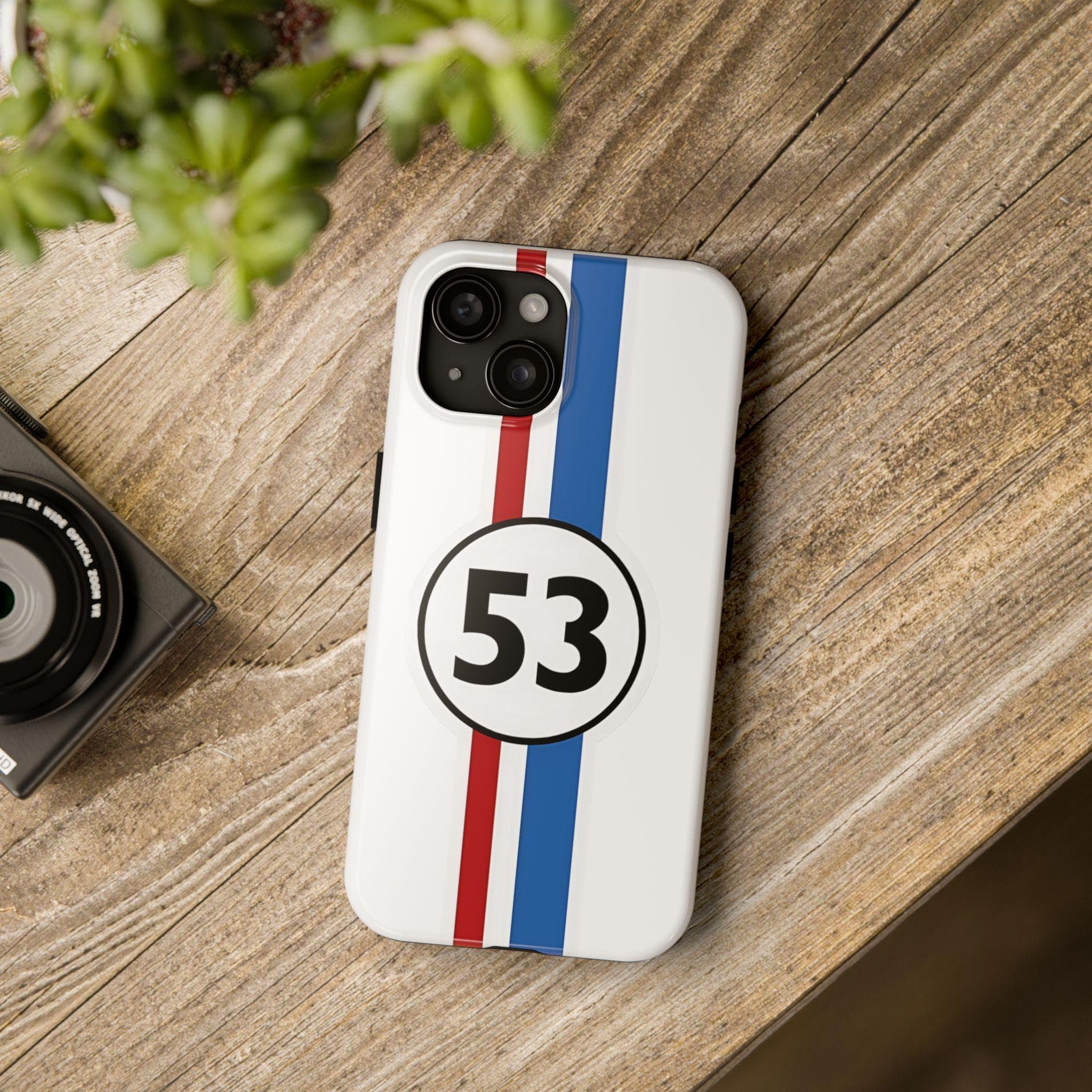 Herbie 53 VW Bug Inspired Tough Phone Case - iPhone Samsung Protective Cover