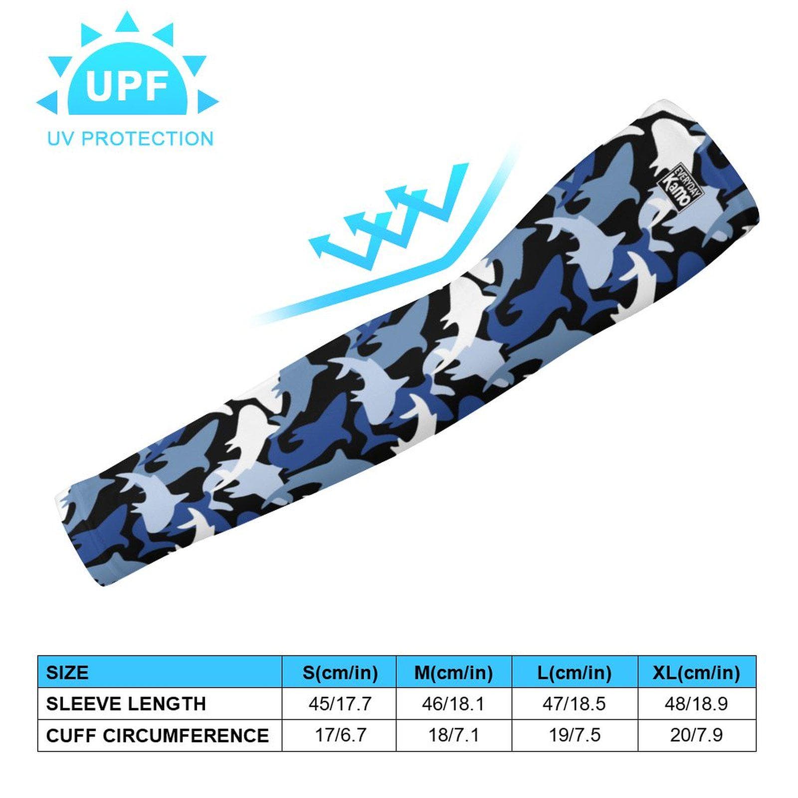 Everyday Kamo Ice Silk Arm Sleeves UV Protection