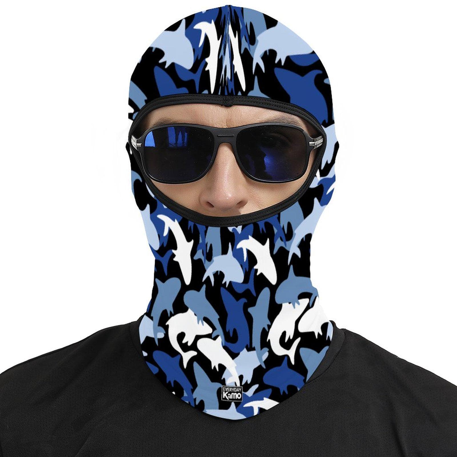 Everyday Kamo Shark Camo Full Face Mask | Breathable Outdoor Balaclava