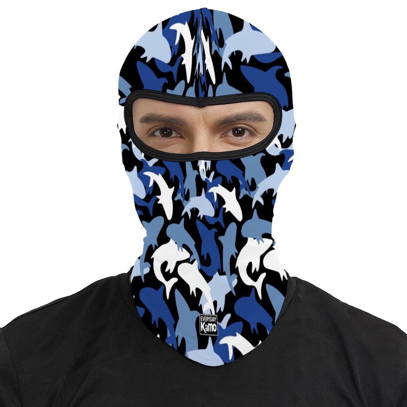 Everyday Kamo Shark Camo Full Face Mask | Breathable Outdoor Balaclava