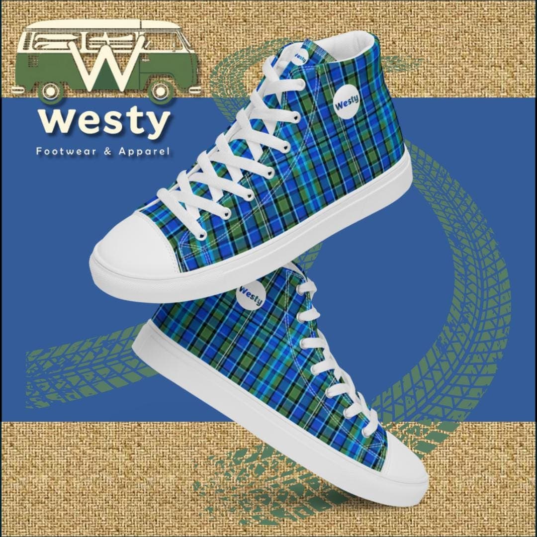 WestFalia Westy Men’s high top canvas shoes