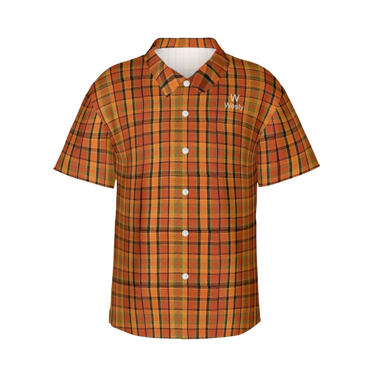 Westfalia Westy Orange Hawaiian Shirt