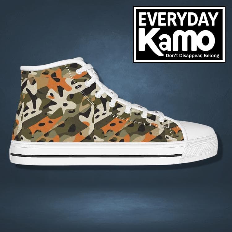 Women's Urban Camo High-Top Sneakers | Women's Comfort & Style
