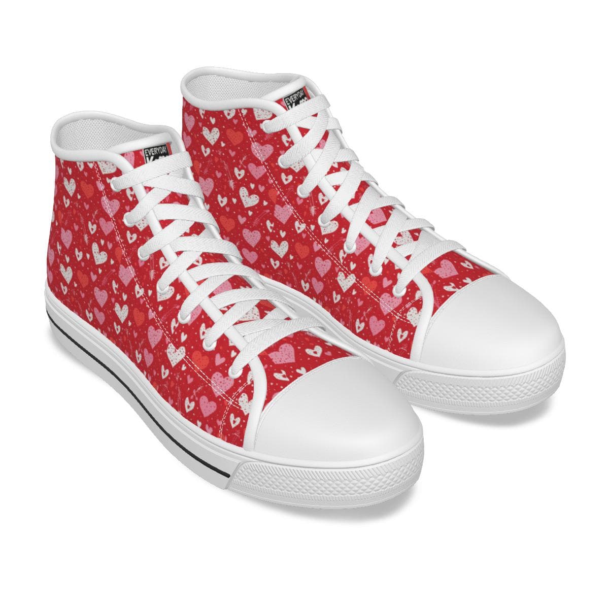 Women's Sweetheart High-Top Canvas Sneakers | Comfortable & Stylish Women's Shoes
