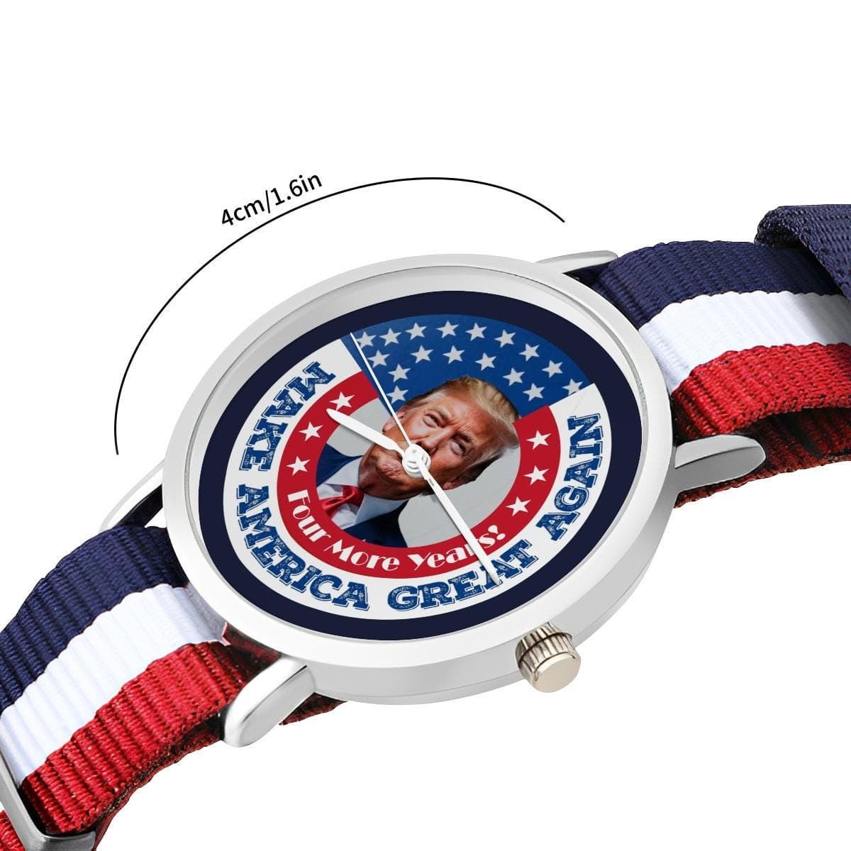 Trump 2025 Wristwatch | MAGA Patriotic Watch for Men & Women