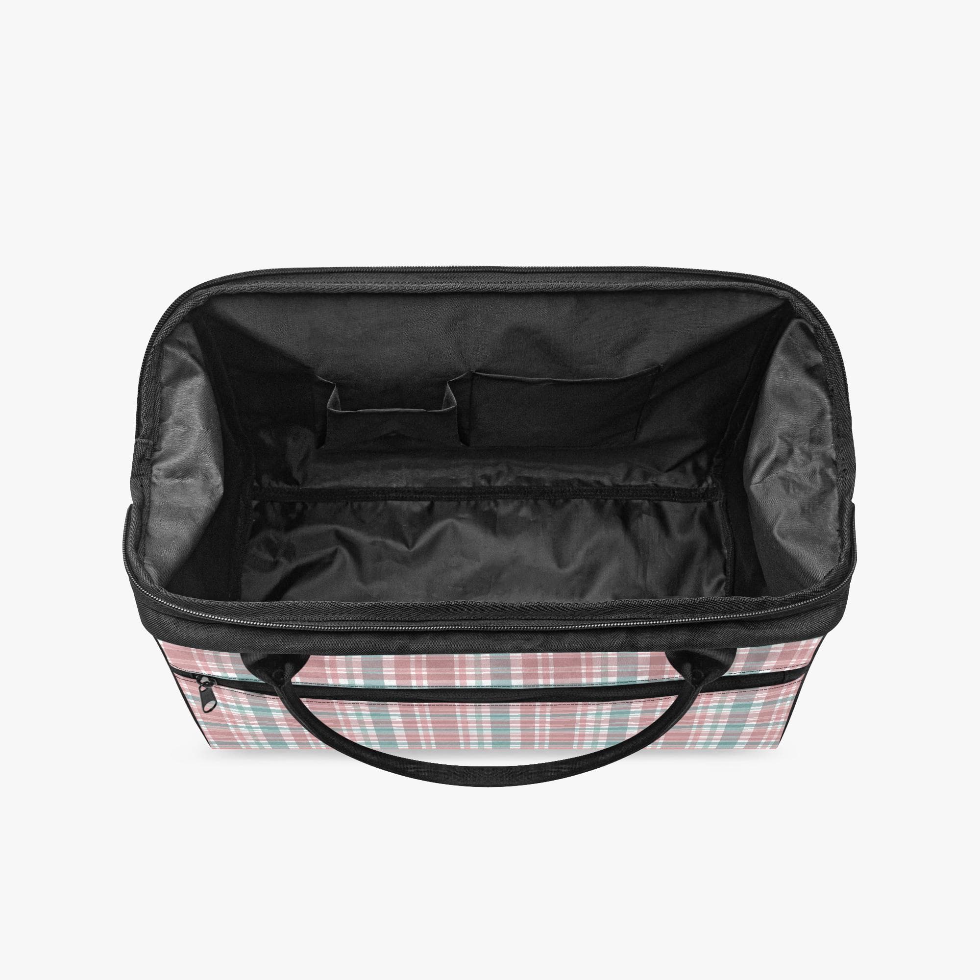 Everyday Kamo Plaid Canvas Weekender Bag | Durable Travel Duffel for Short Trips & Gym