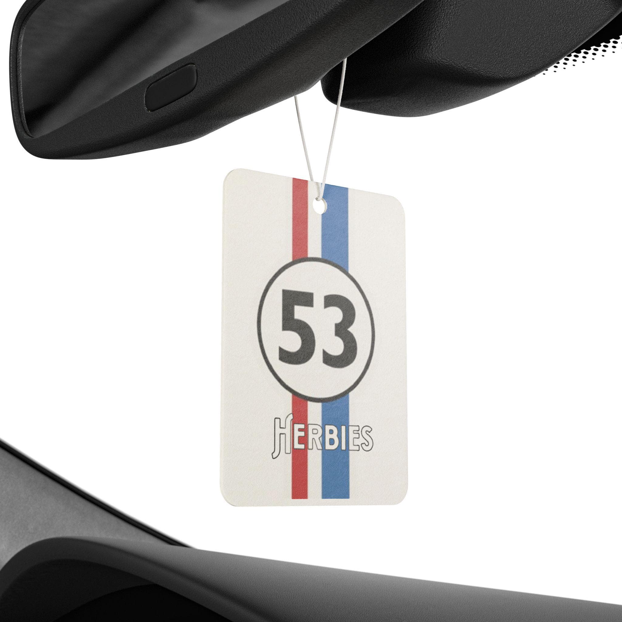 Herbie the Love Bug Car Air Freshener – VW Beetle, Auto Decor