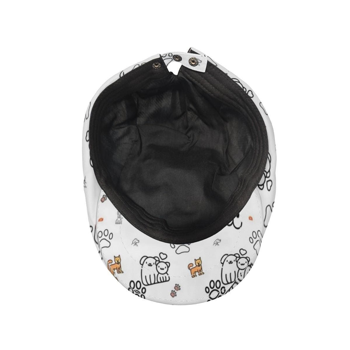 Cute Dog & Cat All-Over Print Beret Hat | Kawaii Pet Lover Fashion Accessory