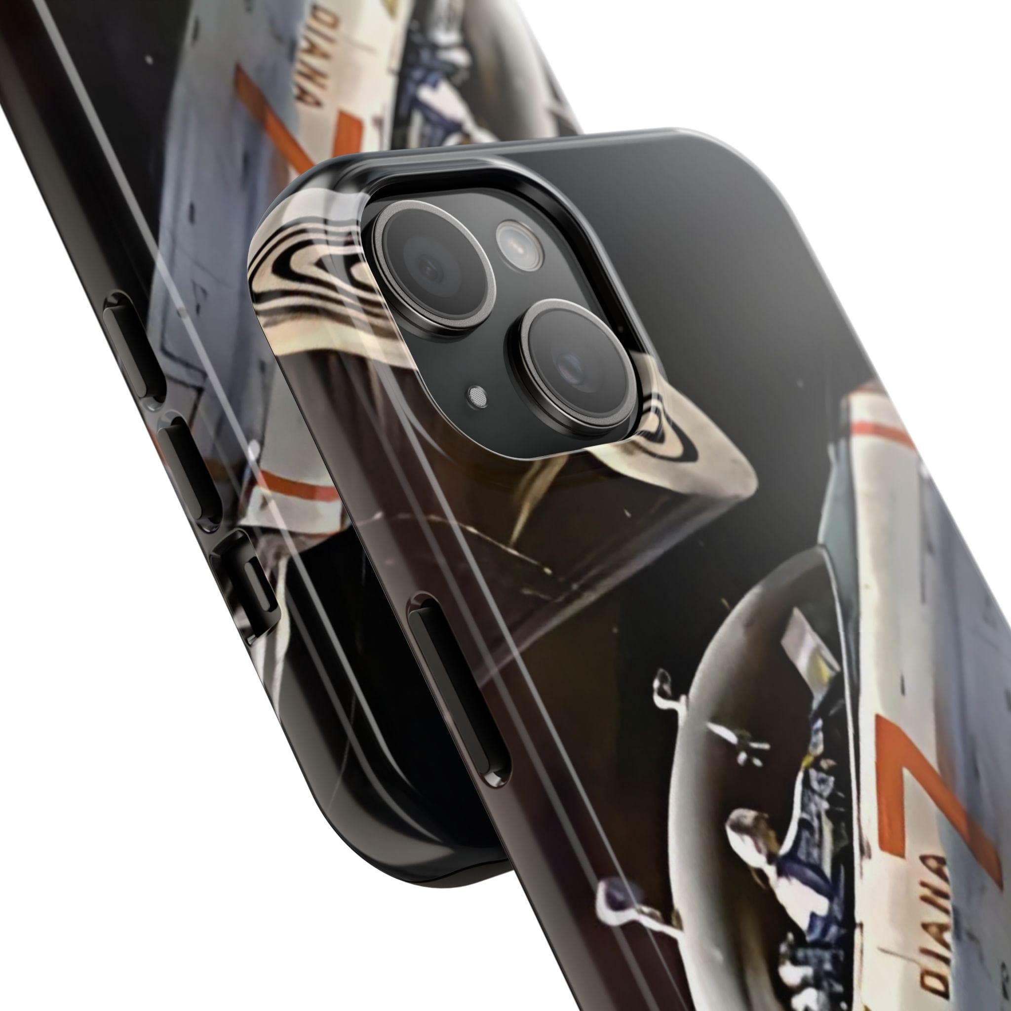 Futuristic Spaceship Phone Case, Sci-Fi Astronaut Gift