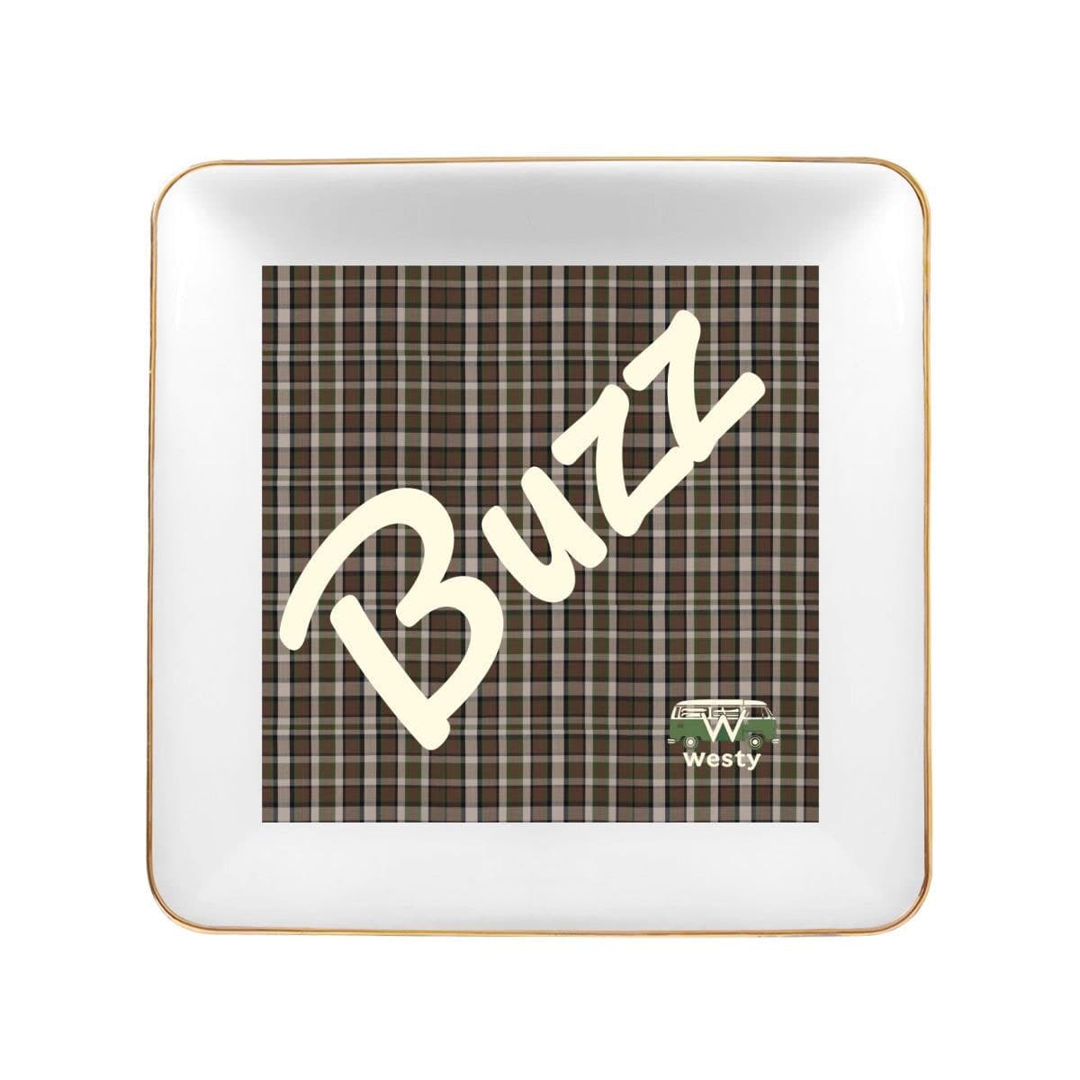 Westy Westfalia Ceramic Tray - VW Camper Bus Road Trip Decor