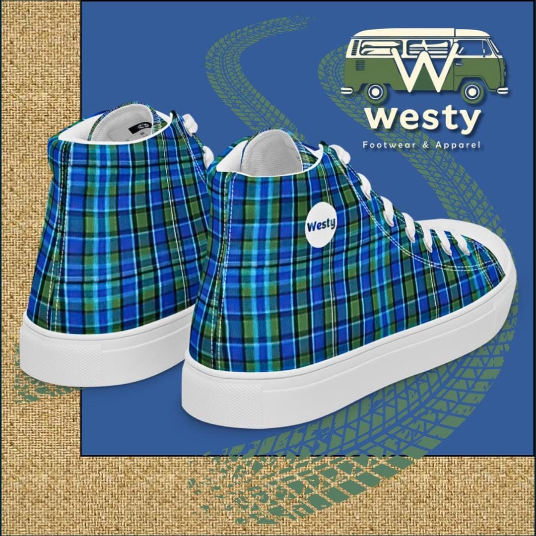 WestFalia Westy Men’s high top canvas shoes