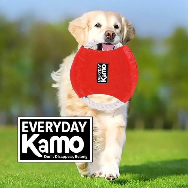 Everyday Kamo Adventure Dog Frisbee | Durable Floating Fetch Toy | Waterproof & Bite-Resistant Pet Play