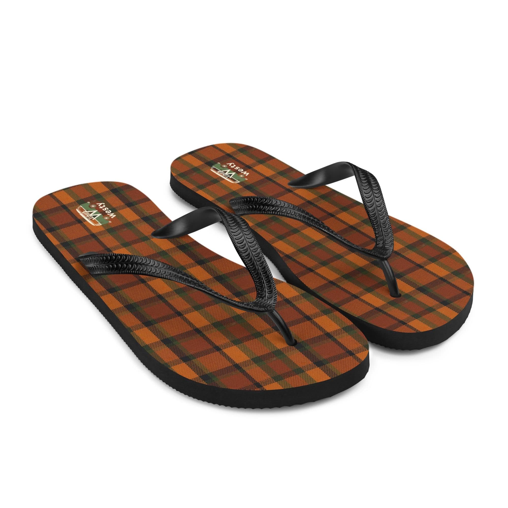 Westy Orange Flip-Flops