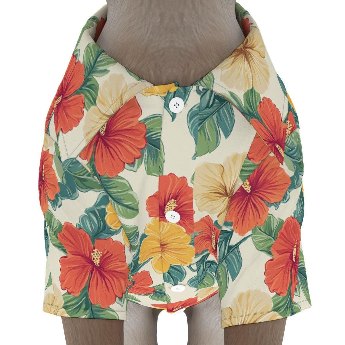 Aloha Pup Hawaiian Shirt for Dogs & Cats | Tropical Pet Beach Outfit