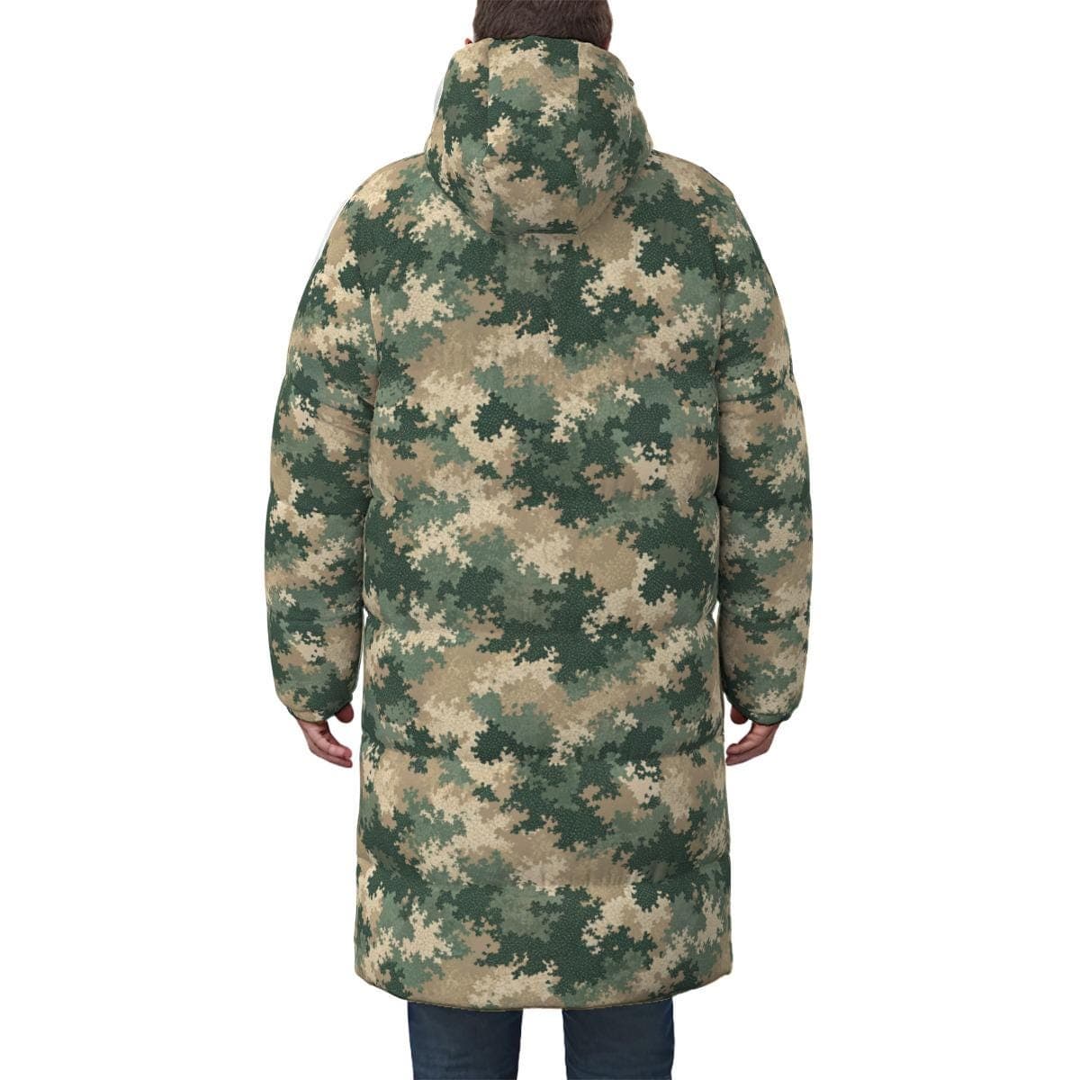 Everyday Kamo Men's Down Puffer Jacket - Urban Winter Coat