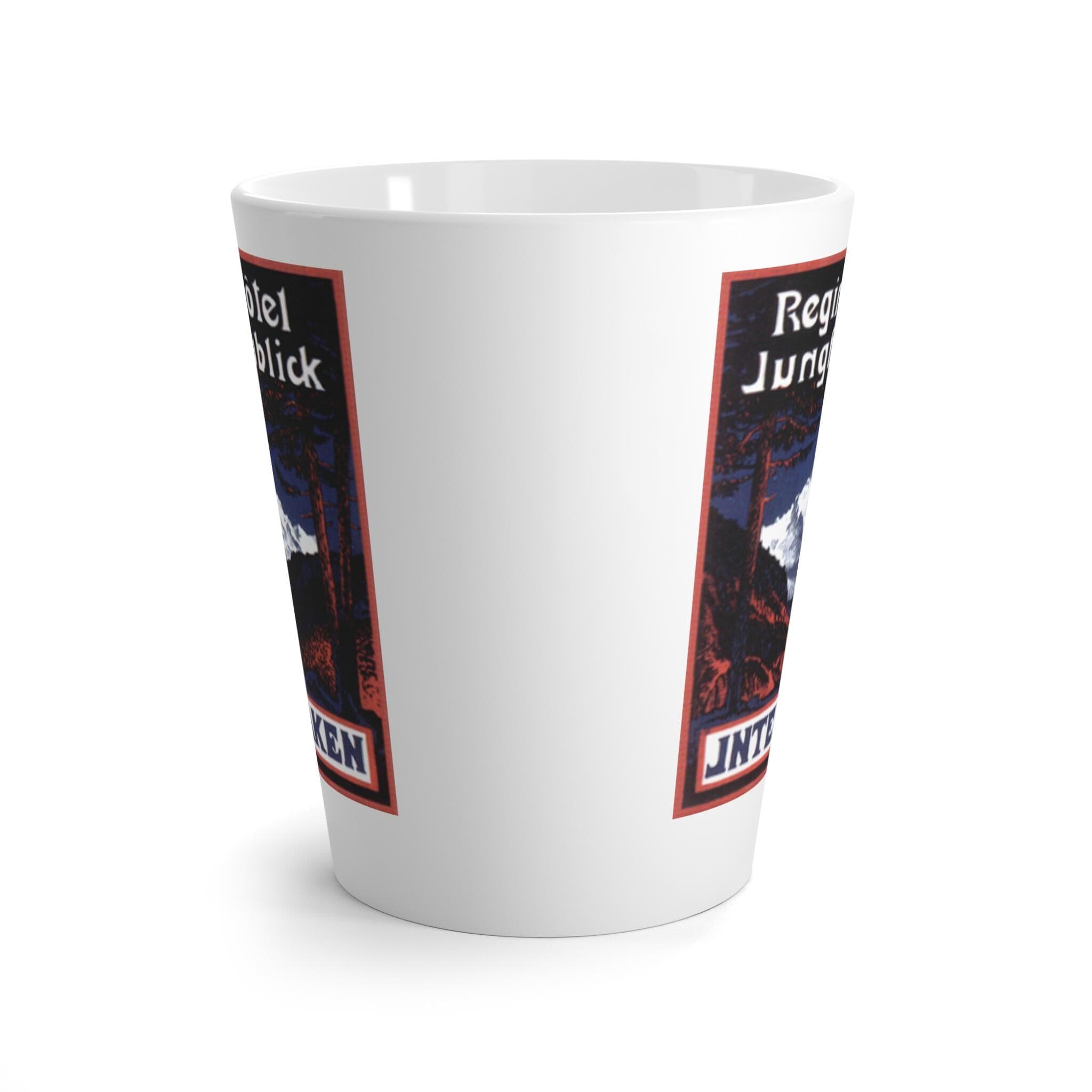 Regina Hotel Interlaken Latte Mug – Mountain Travel Souvenir