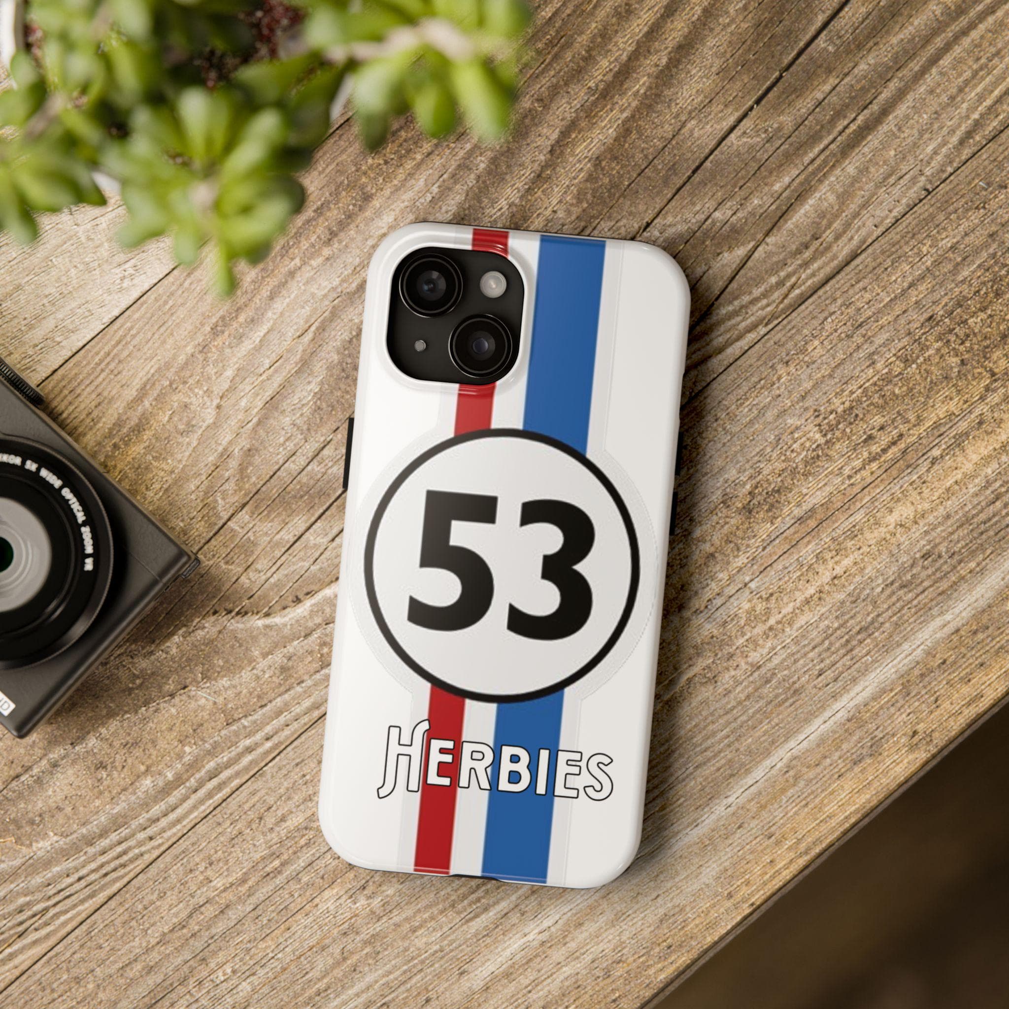 Herbie the Love Bug Phone Case – Vintage VW Car Show Design