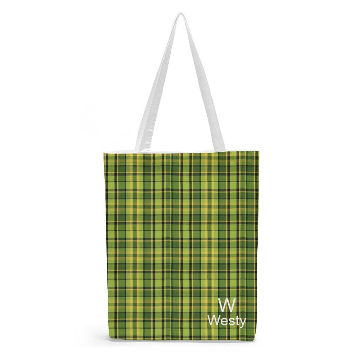 Westfalia Westy Green Canvas Shopping Bag