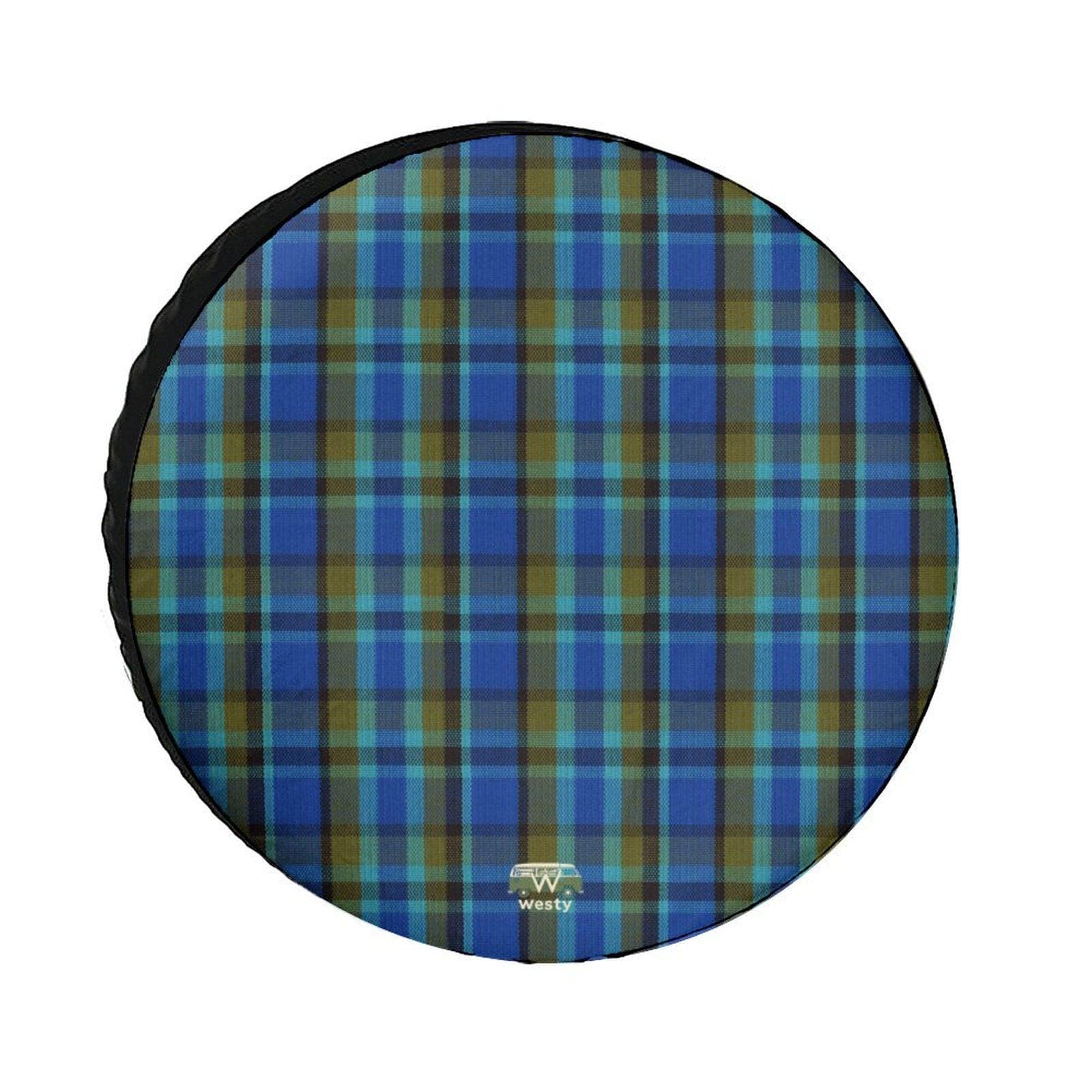 Westy Heritage Plaid Spare Tire Cover - Retro