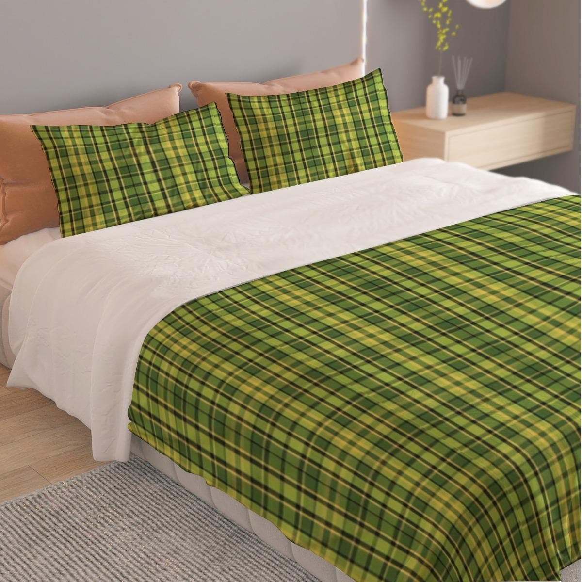 Everyday Kamo Bedding Set - Modern Urban Minimalist Design