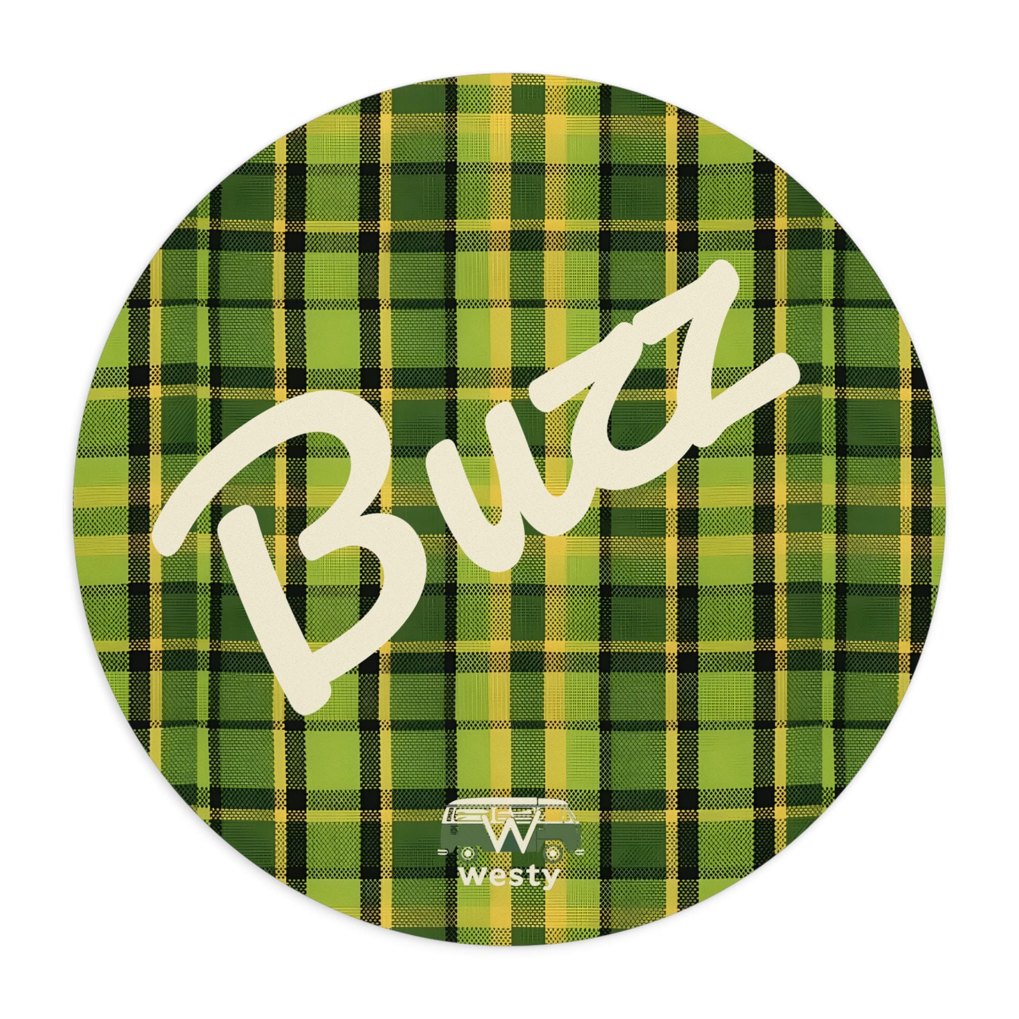 Camper Bus Mouse Pad, Westy Buzz Fan Gift