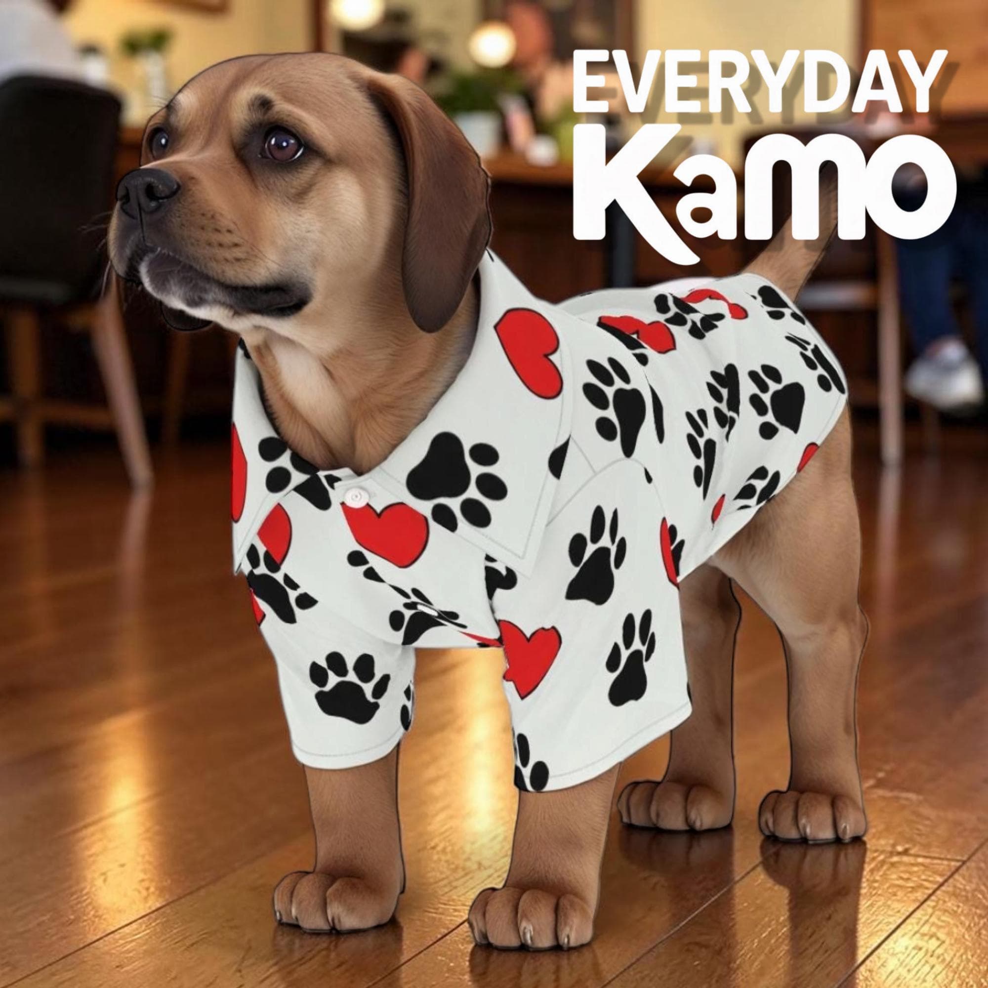 Custom Pet Hawaiian Shirt | Four-Way Stretch Dog Cat Aloha Outfit