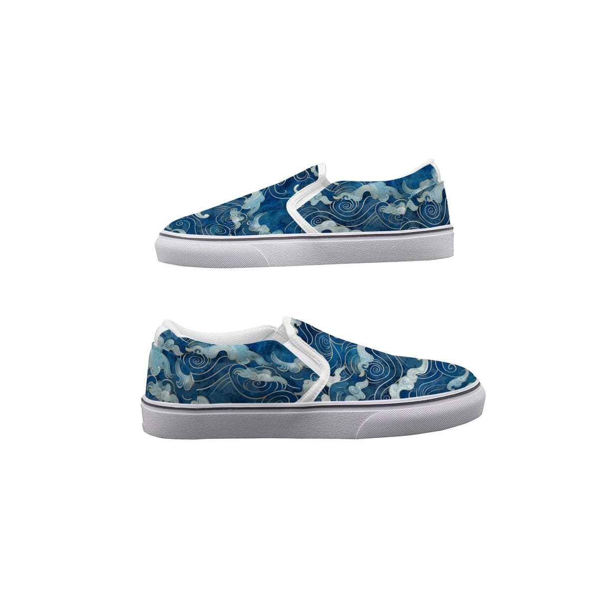 Custom Canvas Slip-On Sneakers Women | Handmade Personalized Design