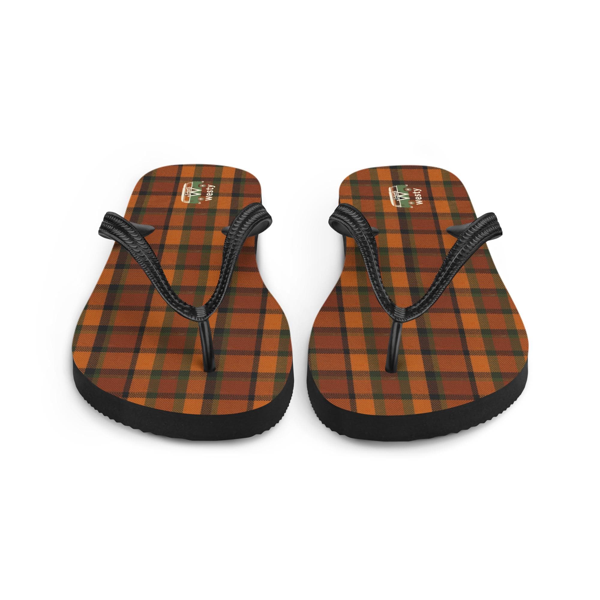 Westy Orange Flip-Flops
