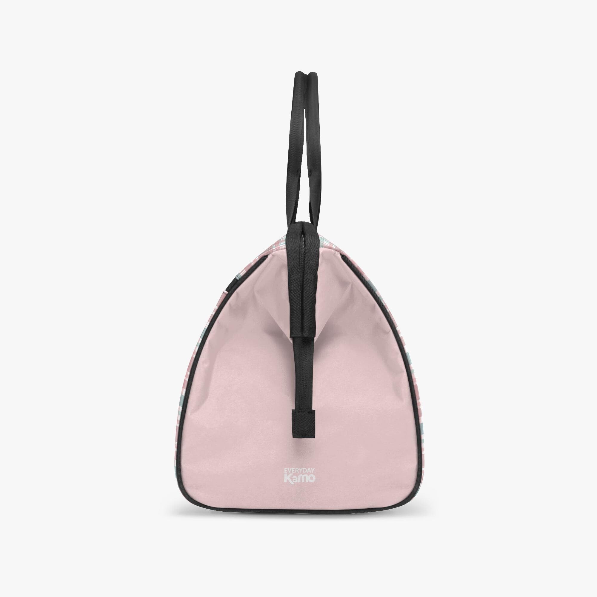 Everyday Kamo Plaid Canvas Weekender Bag | Durable Travel Duffel for Short Trips & Gym