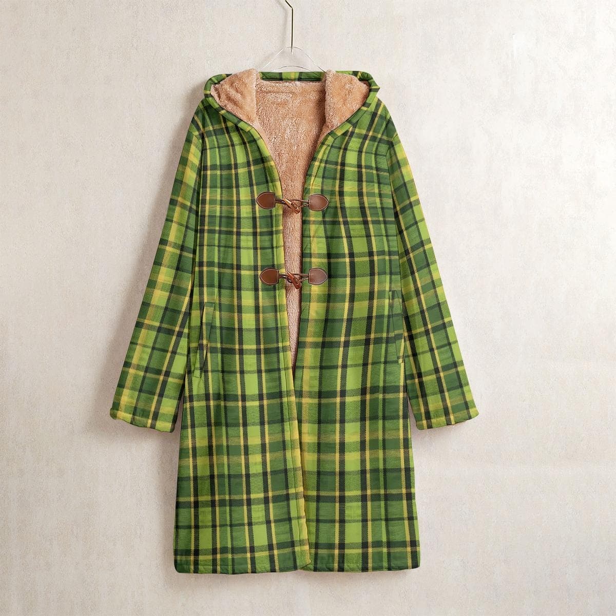 Westy VW Camper Fleece Windbreaker - Retro Road Trip Green