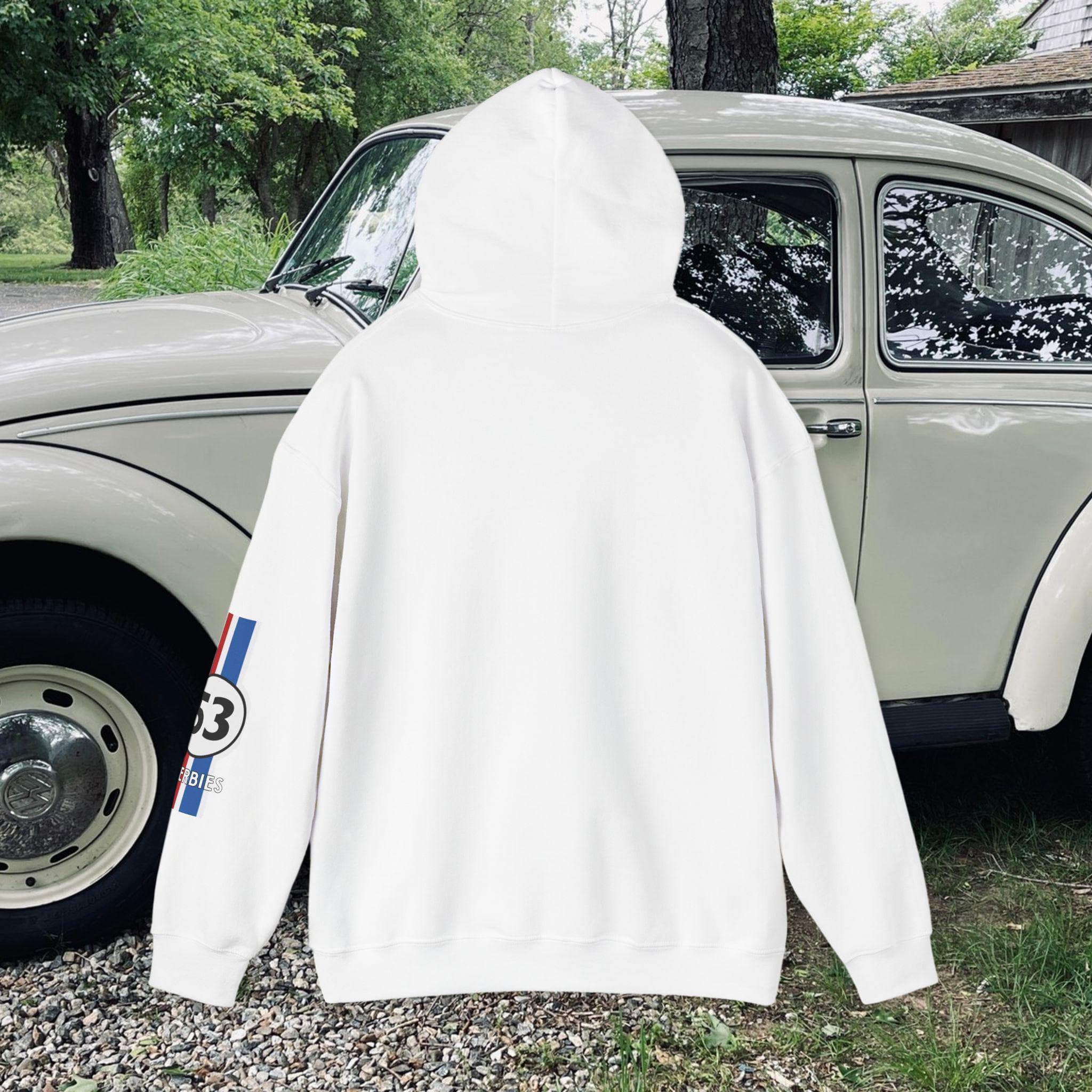 Herbie Love Bug Hoodie | Embroidered DTF Gildan Sweatshirt Unisex
