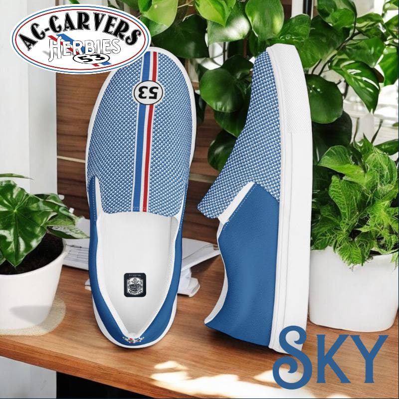Women's Slip-On Canvas Shoes Handmade Lightweight Casual Comfortable
