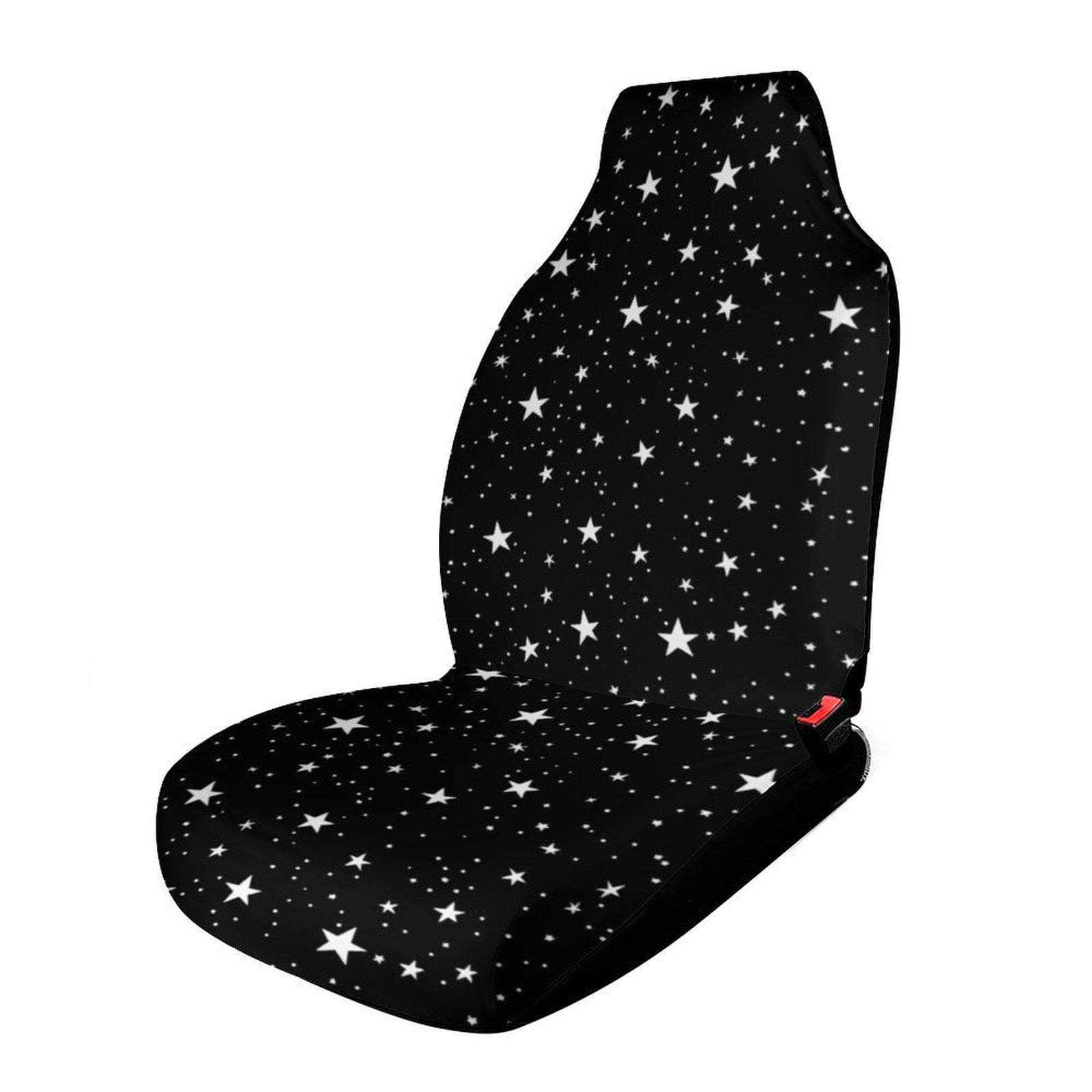 Black Star Car Seat Cover Protector | Soft Polyester Auto Seat Guard