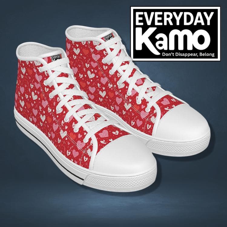 Women's Sweetheart High-Top Canvas Sneakers | Comfortable & Stylish Women's Shoes
