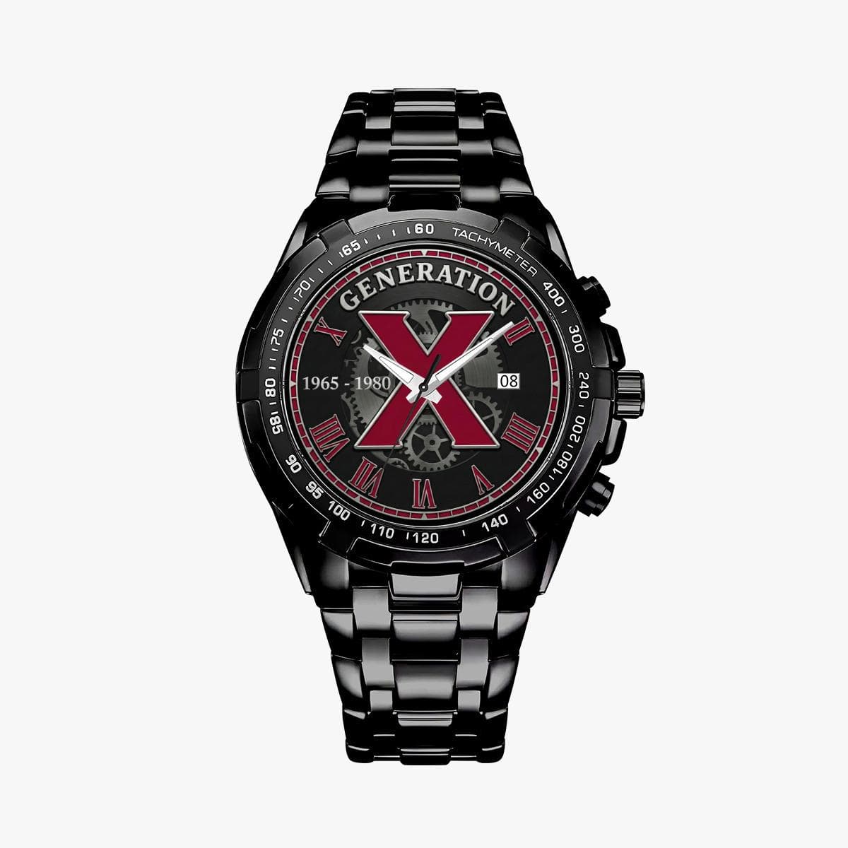 Warren Watch Co. "Timeless Attitude" Men's Metal Watch | HD Crystal Mirror & Premium Strap | Everyday to Business Wear