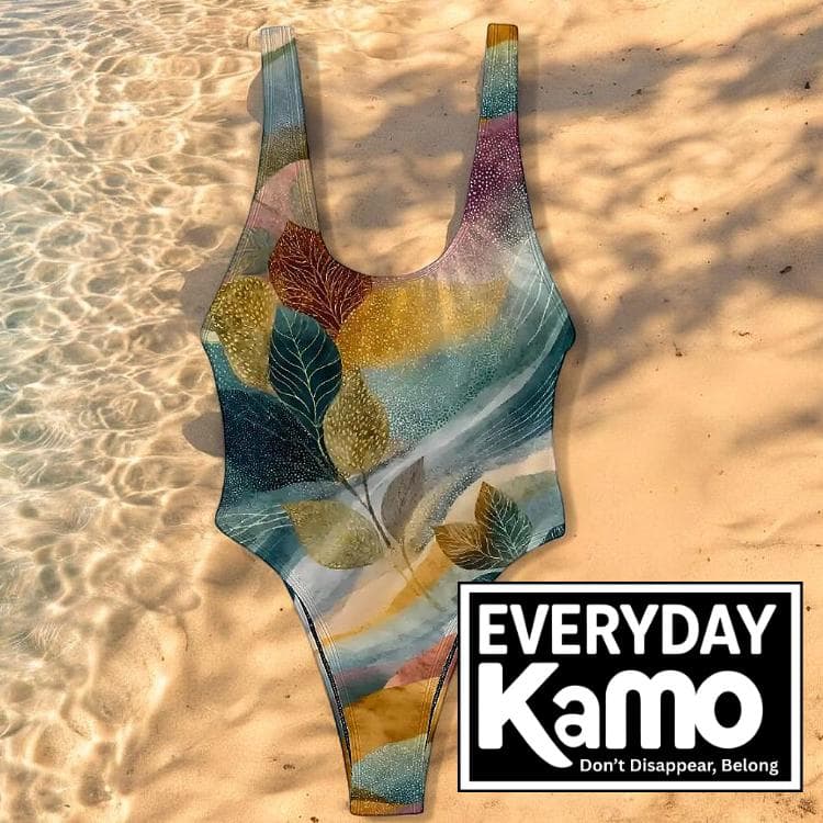 Stylish Everyday Kamo Beach Bathing Suit | Modern Summer Vacation Swimwear for Women