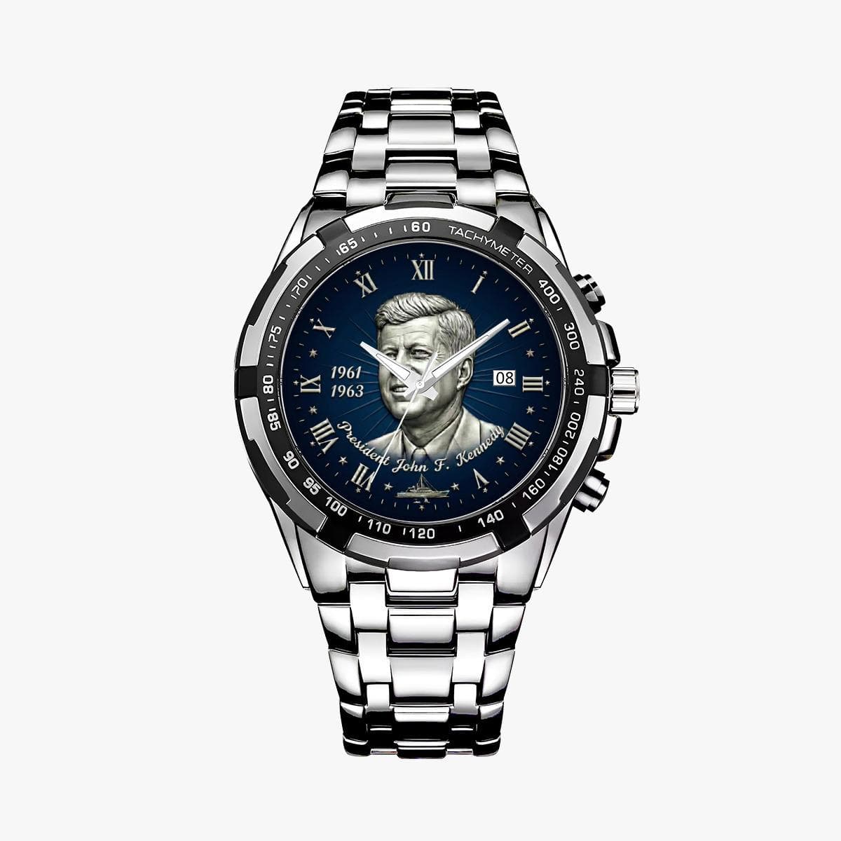 President John F. Kennedy Commemorative Metal Watch | Timeless Elegance & Historical Tribute
